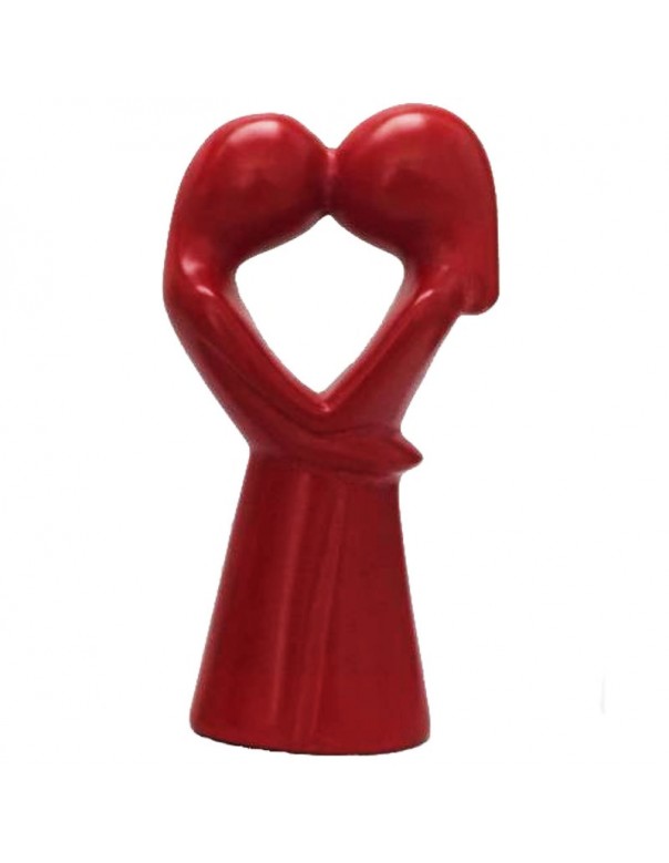 Kissing Lovers Small Red