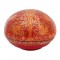 Domed Red Papier-Mache Box