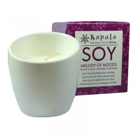 Soy Lavender Ceramic Candle
